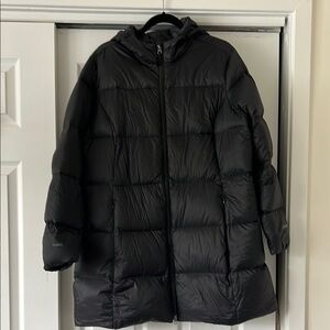 Womens Eddie Bauer Black Quilted Puffer Jacket - Great Condition size XXL